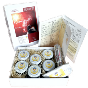 RAUNACHT SET <br> sinnvoll Räuchern vom Advent bis zum Dreikönigstag