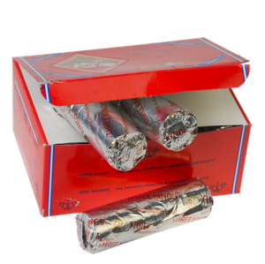 KOHLE groß <br> Karton, 10 Rln. á 10 Stk.