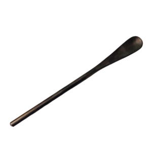 RÄUCHERLÖFFEL Farbe schwarz <br> Edelstahl