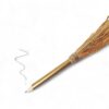 Räucherbesen und Bleistift