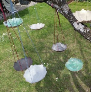 UR Hänge-Räucherschale <br> zum Schwingen und Schwenken